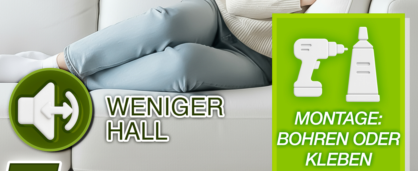 Акустичні 3D-панелі з дерева TRESKO для шумоізоляції стін, 120×60×2,1 см, колір Дуб сірий (набір 2 шт.) з вішалками для одягу