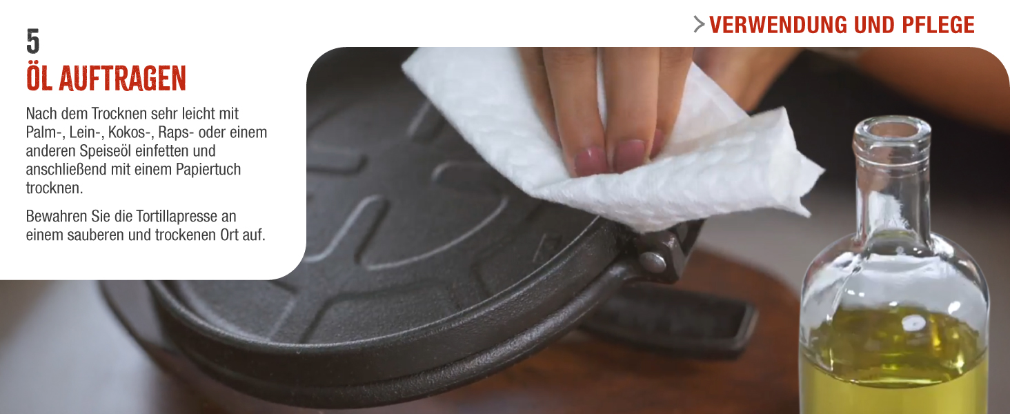 Пресс для тортилій Victoria, чавун HD, 20 см - для мексиканських тортилій, тако, арепа, кесадилья, емпанада, патаконе