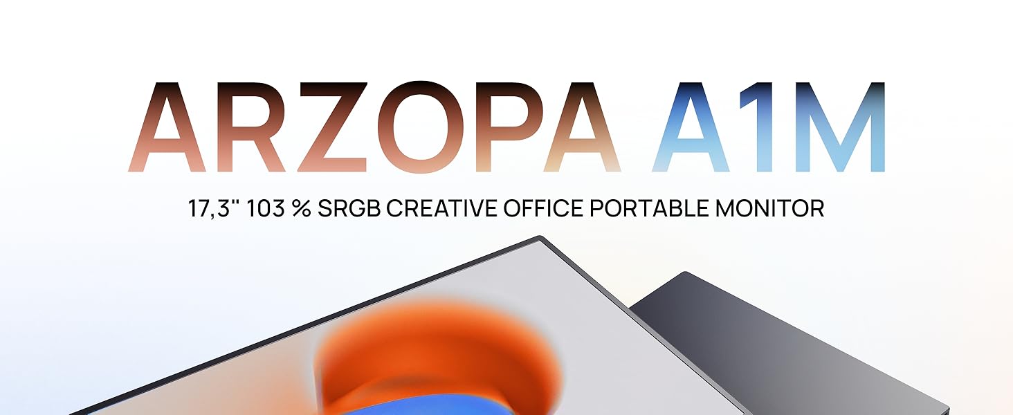 Портативний монітор ARZOPA 17.3