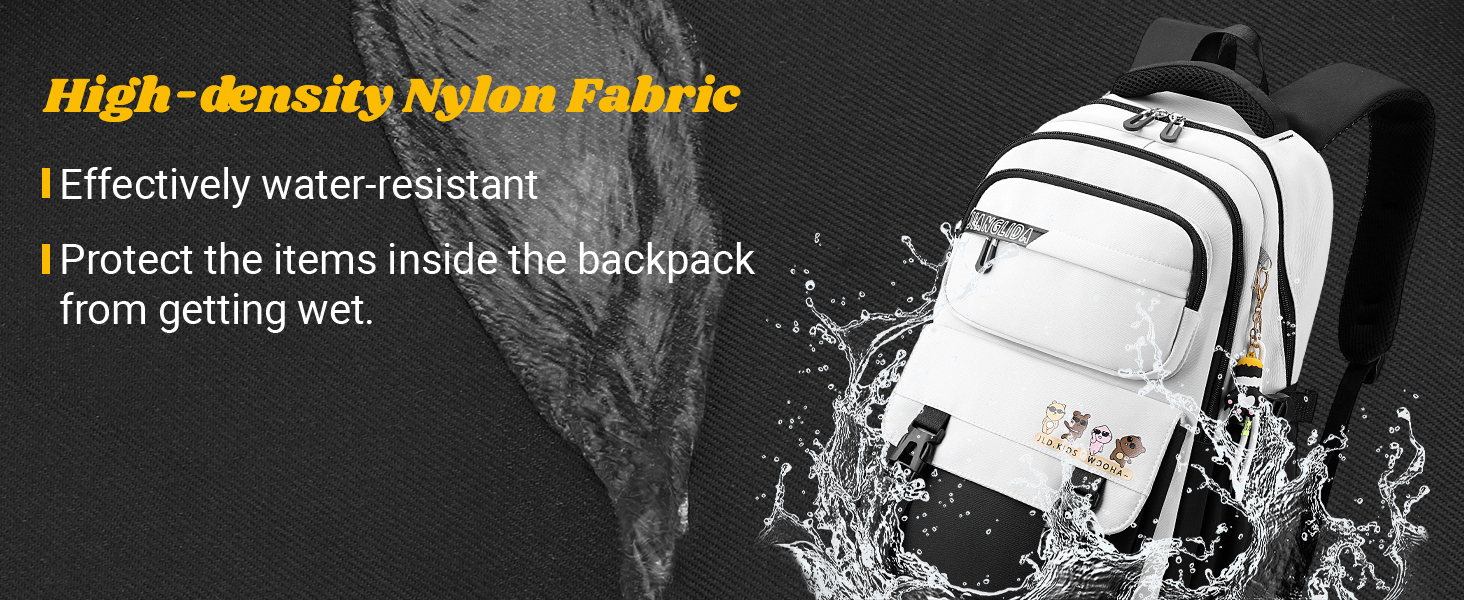 Шкільний рюкзак IvyH для дівчаток та хлопчиків, 15.6