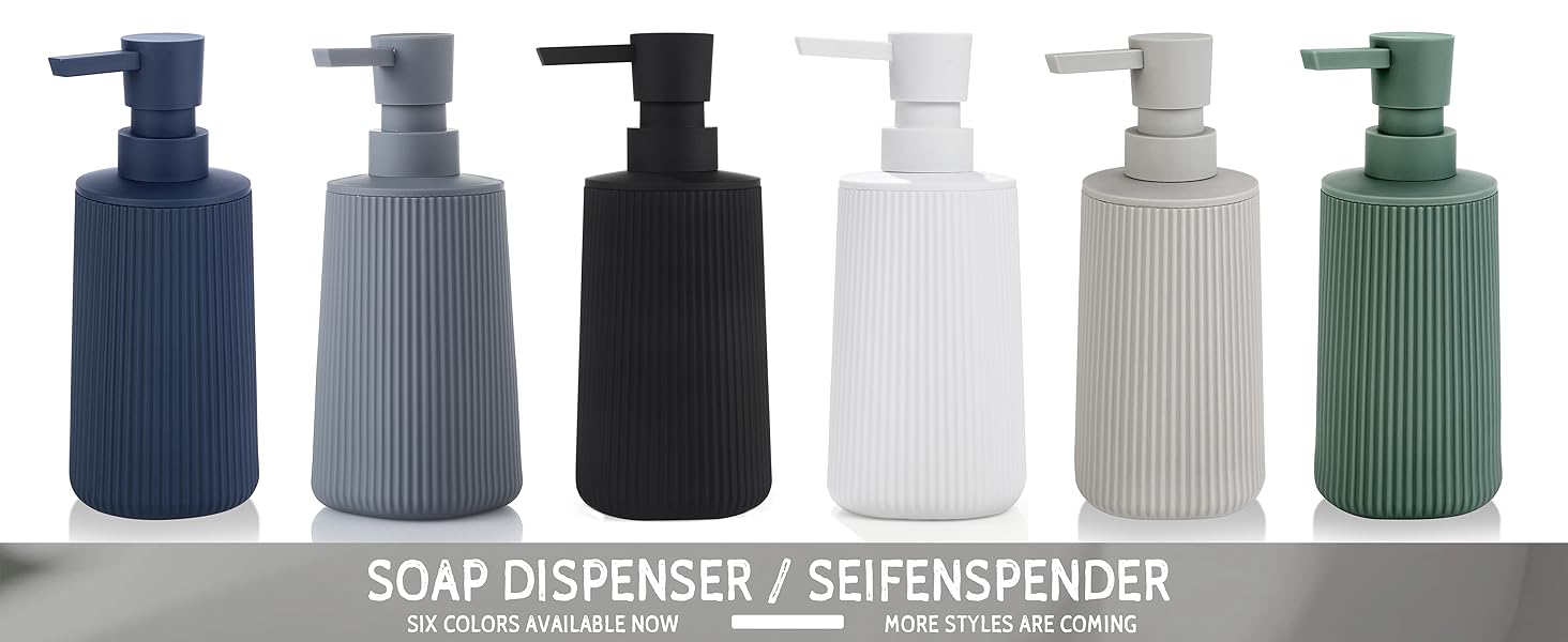 Диспенсер для мила та миючого засобу чорного кольору з дерева для кухні та ванної кімнати, з помповим дозатором