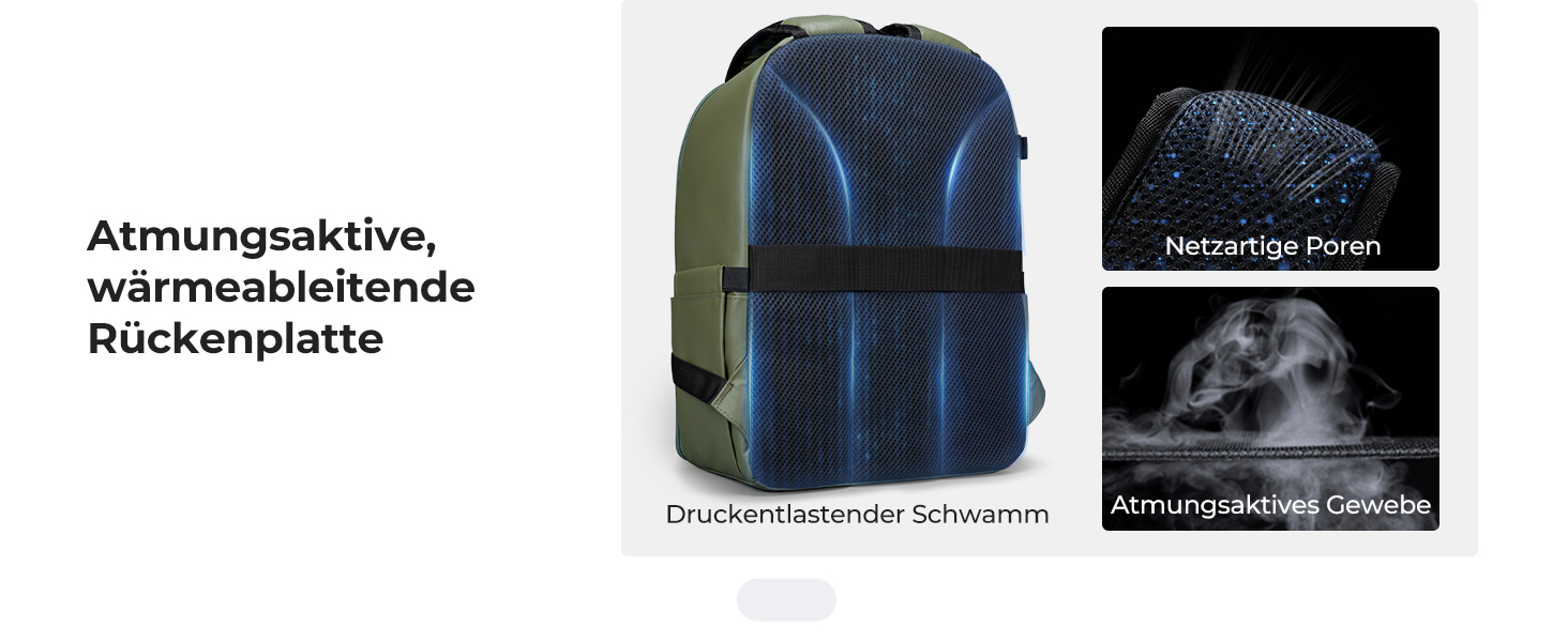 Рюкзак для камери K&F CONCEPT: компактний, легкий, з захистом від дощу, для DSLR/SLR, зелений, з імітацією шкіри