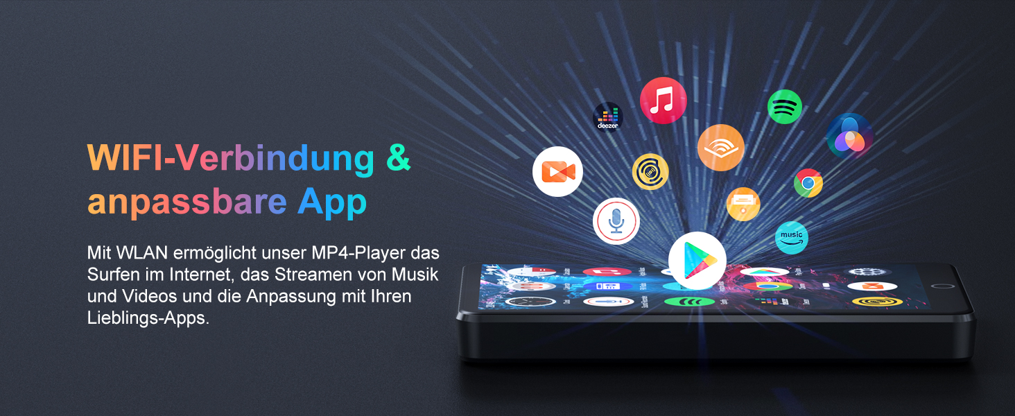 MP3 плеєр з Bluetooth та WiFi, 4.02