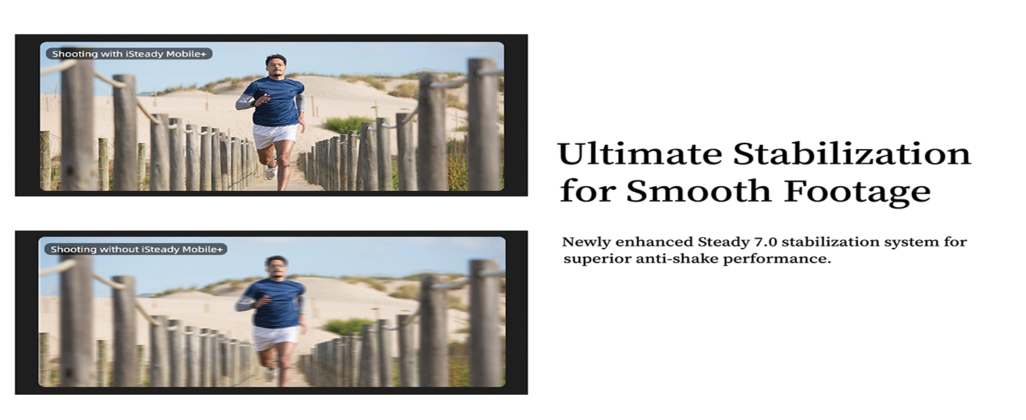 Hohem iSteady Mobile Plus Kit - Стабілізатор для смартфона з підсвічуванням, 3-осьовий, 280г, Android/iOS, для YouTube та TikTok