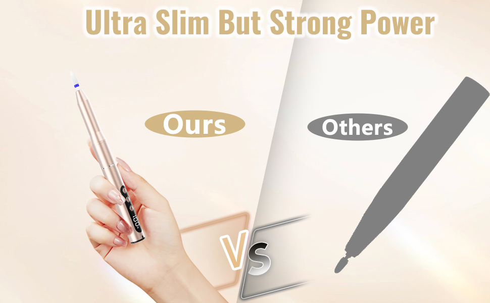 Електричний набір для манікюру та педикюру Golden 12 в 1: фрезер для нігтів, фрезер для гелю, акрилу, набір для манікюру та педикюру