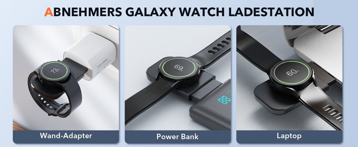Бездротова зарядка 3-в-1 Samsung: для Galaxy Watch 8/7/6/5/4, Galaxy Buds, Galaxy S26/S25/S24/S23/S22, Z Flip/Fold (Чорний матовий)