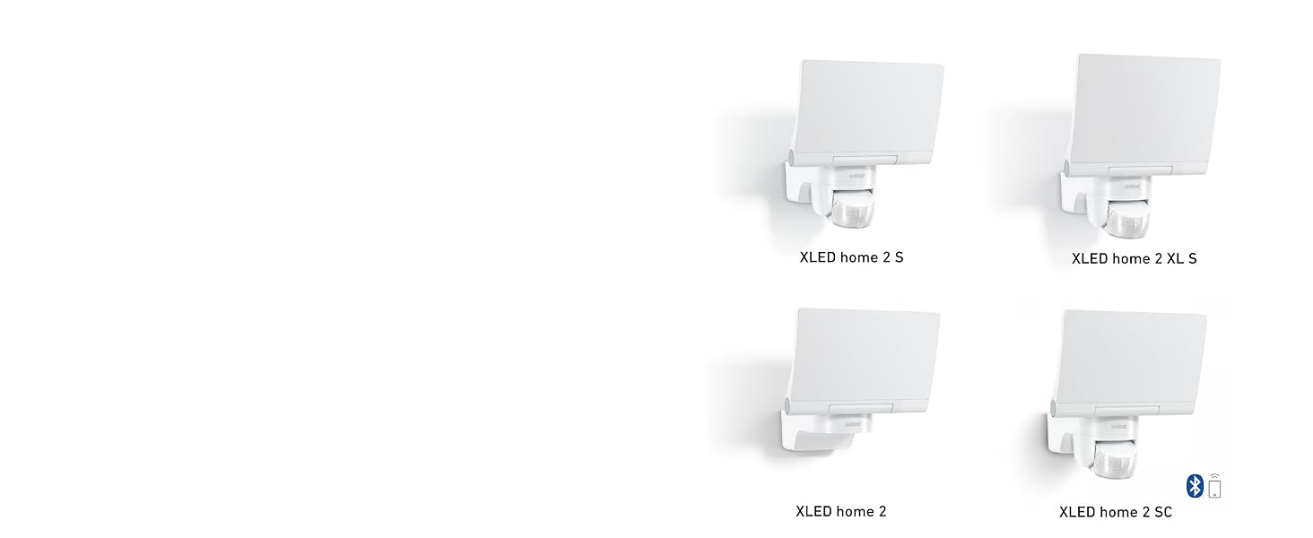 Світлодіодний прожектор Steinel XLED Home 2 S білий, з датчиком руху, 13,7 Вт, 180°, 10 м, 1550 лм, регульований