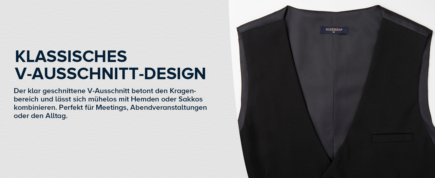 Елегантна жилетка для чоловіків HISDERN: весільна, класична, однотонна, для бізнесу, смокінгу, з кишенями, чорна, 3XL