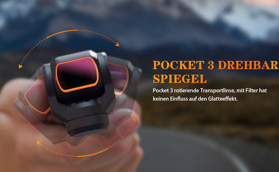 Набір фільтрів ND для DJI Osmo Pocket 3 Creator Combo (CPL, UV, VND), MINGVEN