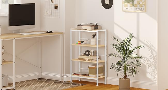 WOLTU 4-Tier Nischenregal
