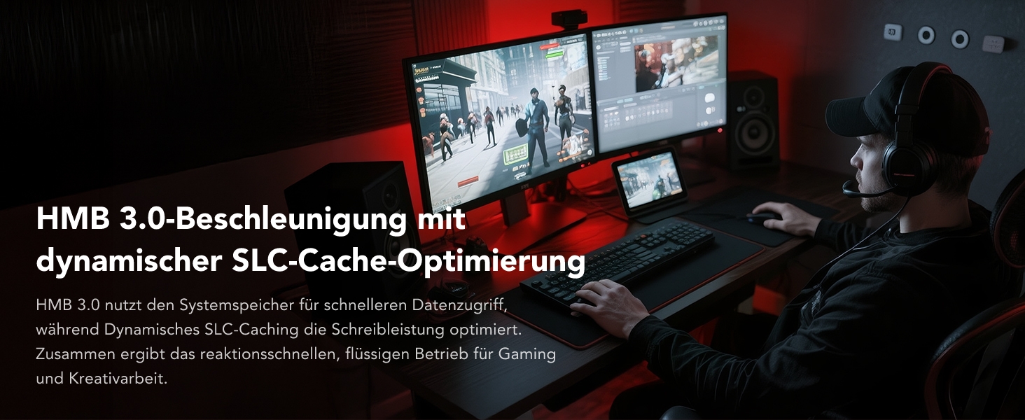 Lexar SSD M.2 2280 PCIe Gen4x4 NVMe 1.4: Внутрішній SSD для PS5, PC, 4TB (з радіатором)