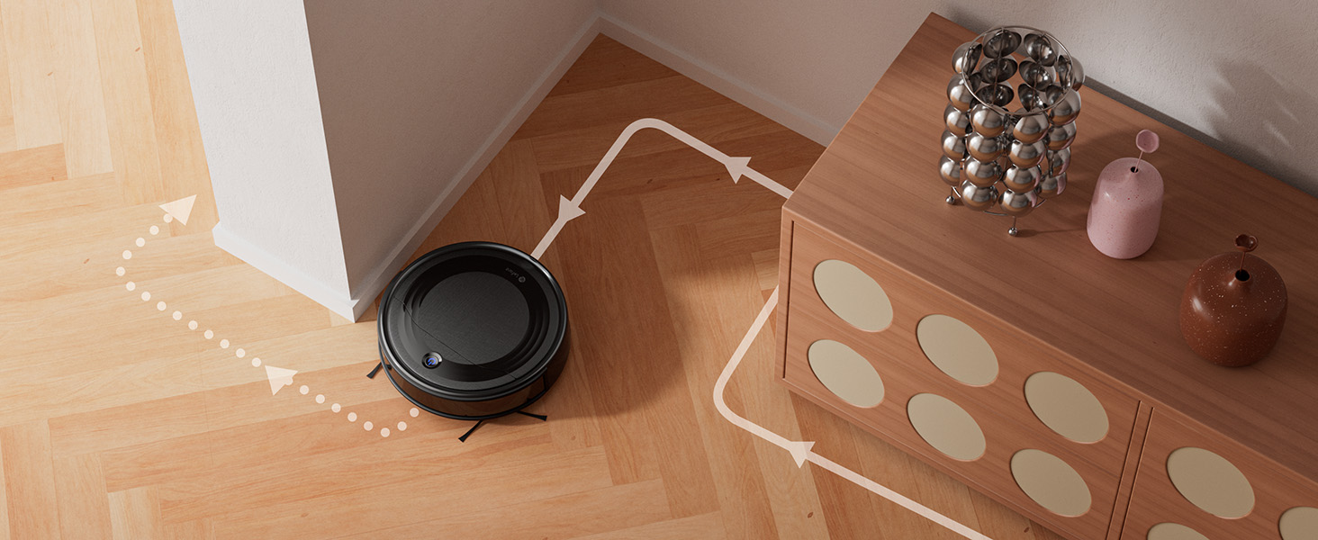 Робот-пилосос LEFANT Gen2 з функцією миття, 12000Pa, автоматичне очищення, LiDAR, Freemove 3.0, 8 тижнів без ручного прибирання (M310)