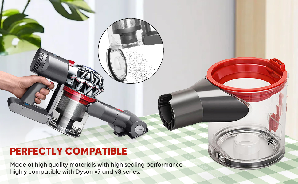 Контейнер для пилу Dyson V7 V8 SV11 SV10 (967699-01) - Оригінальна запчастина