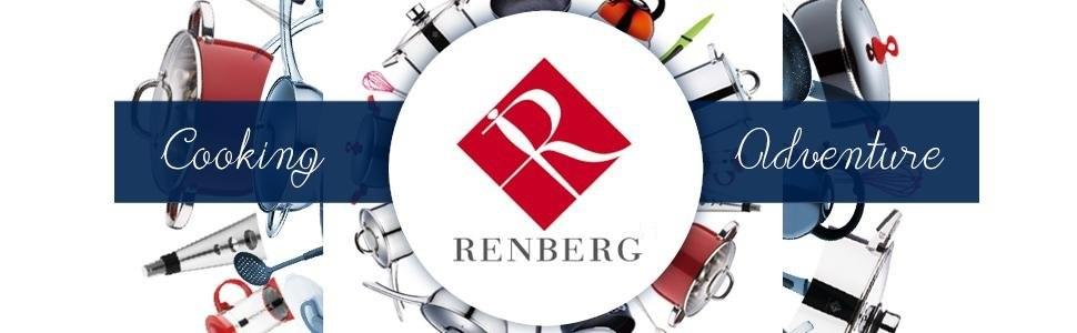 RENBERG Alexander Високий каструля 30x23 см, 15 л з кришкою зі скла, нержавіюча сталь, 5-шаровий капсульне дно, набір каструль