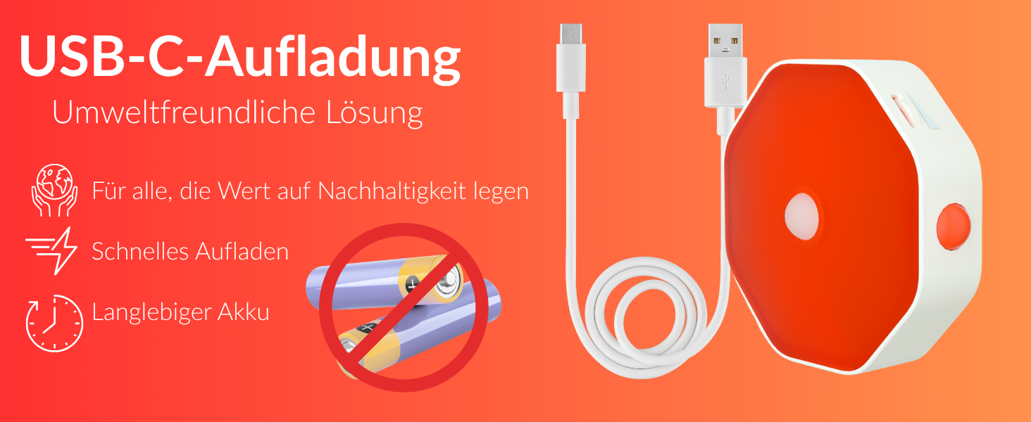 Нічна лампа-кліпса для читання Toys4Boys: LED, 360° гнучкий світильник для книг, червоний сенсор, 8 LED, для читання в ліжку