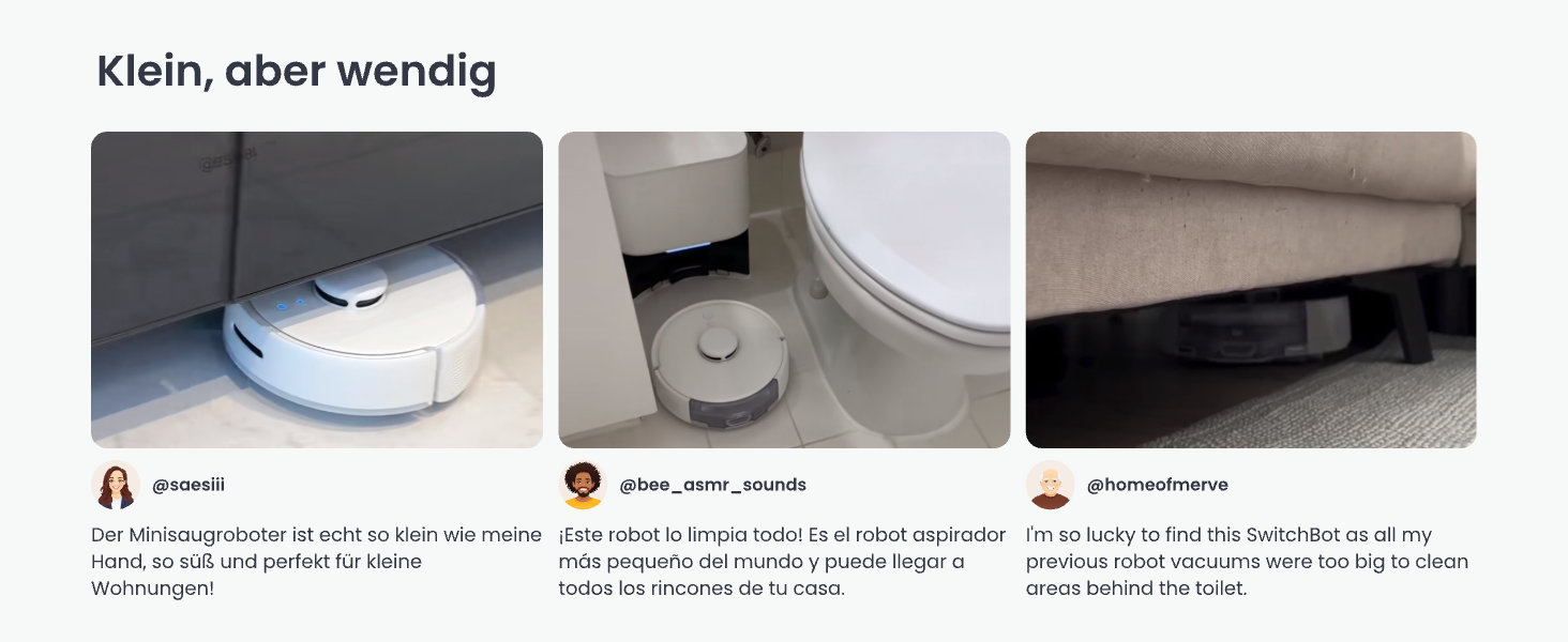 Робот-пилосос SwitchBot K11+ з мокрою прибиранням, 6000Pa, самостійна очистка контейнера, LDS-картування, 3.6 дюйми, сумісний з Apple Home, Alexa, Google Home та Matter, бежевий