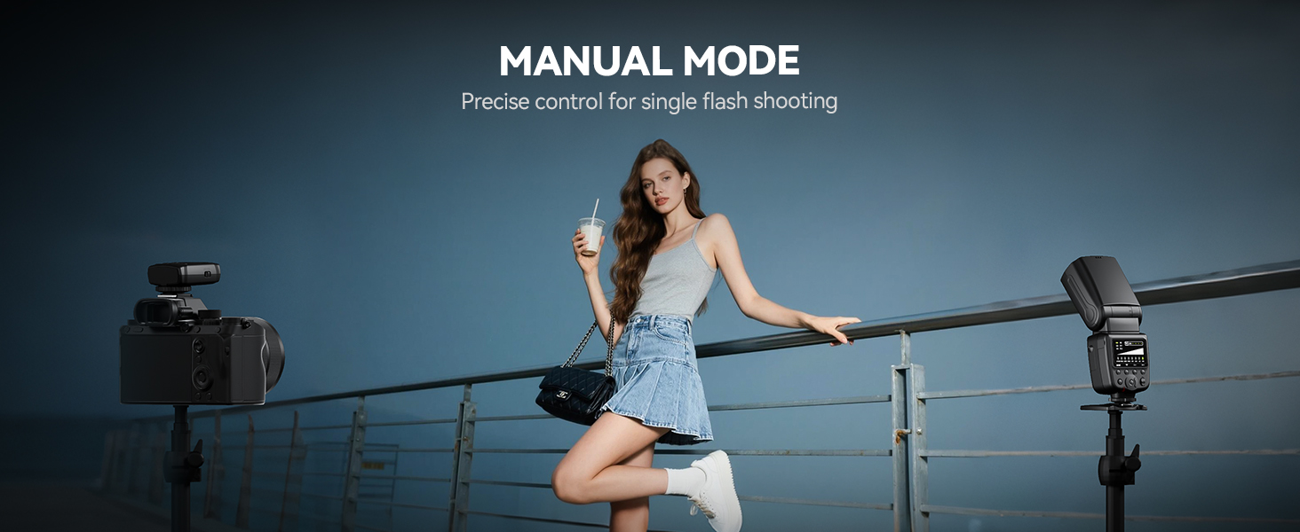 Фотоспалаху Blitz GN60 TTL для Canon DSLR, 1/20000s HSS, 2.4G Wireless, Швидке перероблення, FK300G-DE