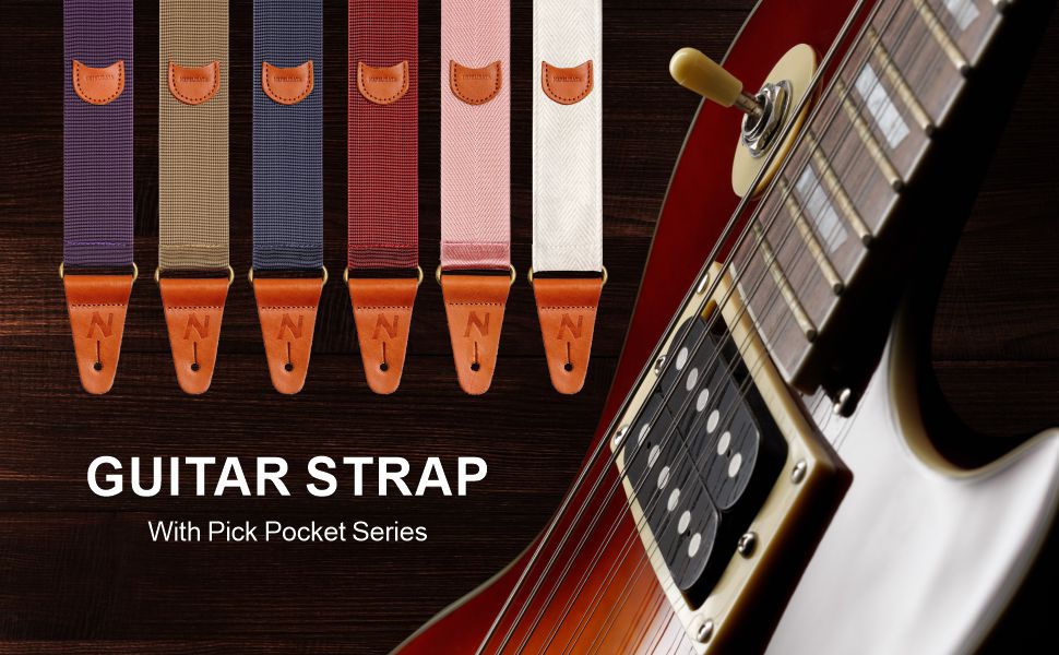 Гітарний ремінь Nefelibata: м'який, з кашеміру, повноекошкіряний. Для бас-, електро- та акустичної гітари. З кнопкою, замками та медіатором. Кремовий та білий твід