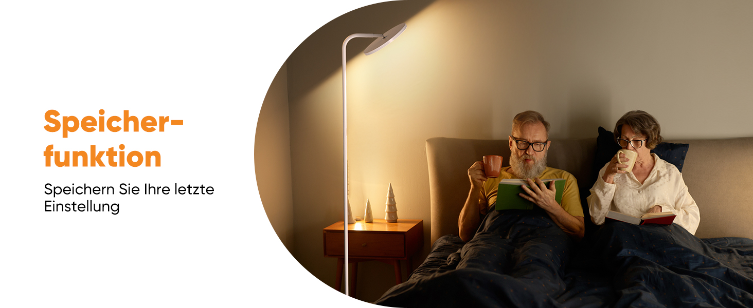 Стійка лампа SIBRILLE 36W з регулюванням яскравості, LED, для вітальні, спальні, офісу, з пультом керування, поворотна, тепле/холодне світло