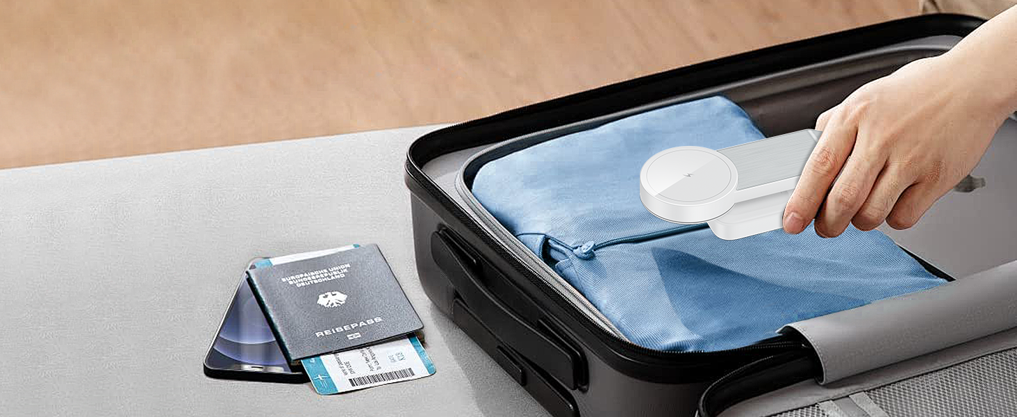 3-в-1 Станція Бездротової Зарядки: iPhone, Apple Watch, AirPods (Біла)