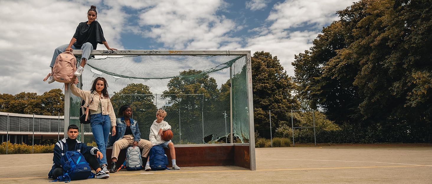 Шкільний рюкзак для дівчаток та хлопчиків-підлітків Flex - рюкзак для жінок та чоловіків з відділенням для 16-дюймового ноутбука для школи та дозвілля - водонепроникний, чорно-рожевий