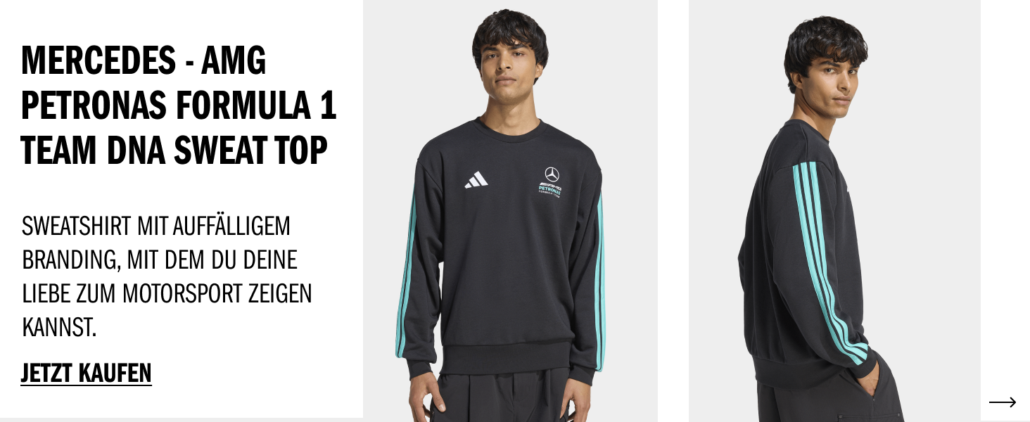 Чоловіча толстовка-худі adidas Mercedes-AMG Petronas Formula 1 Team DNA на блискавці, чорна/м'ятна, розмір L