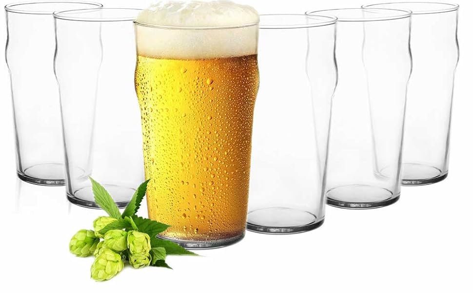 Склянки Sendez для пива Pint 0.5л (6 шт) - склянки для пива, соку, Pilsner