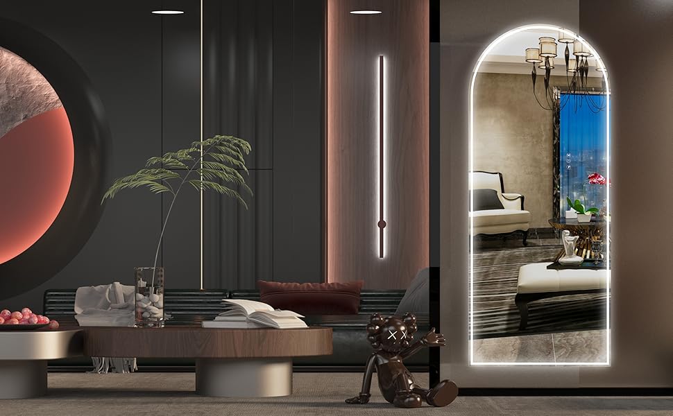CASSILANDO Full Length LED Mirror