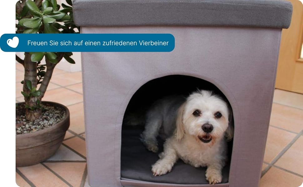 Кігтечка-будиночок для собак та котів 50x50x50 см, сірий