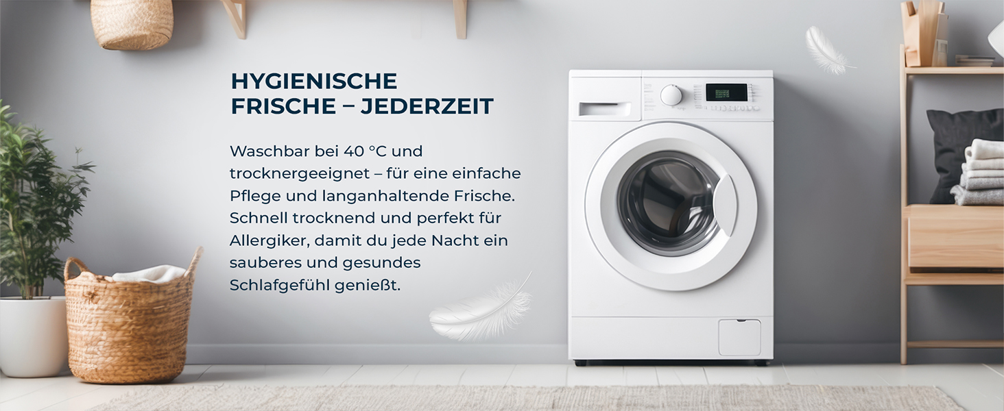 Літня ковдра Glückstoff® 135x200 см – сертифікована в Німеччині, з екологічною (Öko-Tex) начинкою. Легка, тонка та прохолодна ковдра для літа.