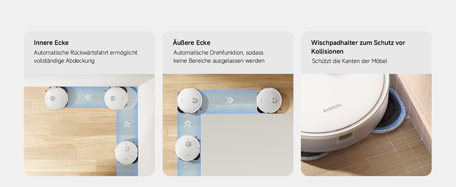 Робот-пилосос Xiaomi Vacuum S40 Pro з базою самоочищення, потужність всмоктування 10 000 Па
