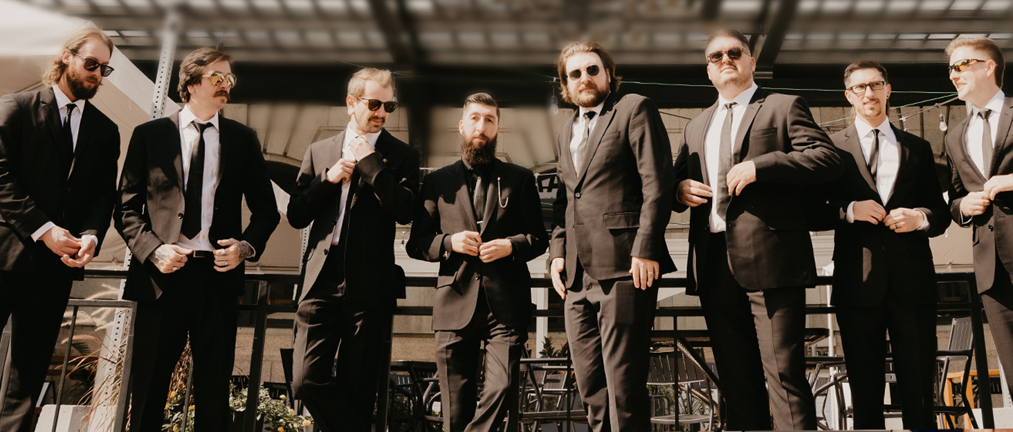 Чоловічий жилет та краватка Hisdern для весілля, жакардовий костюмний комплект, чорний, розмір XL