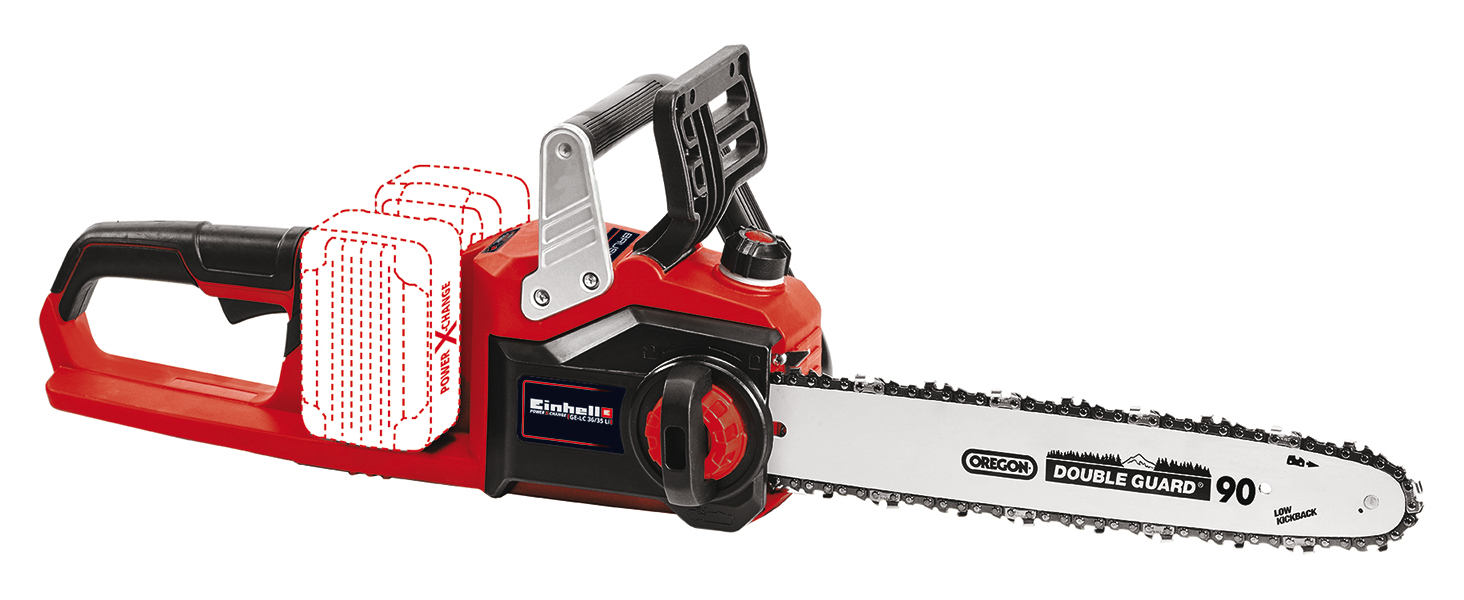 Акумуляторні ножиці для трави та кущів Einhell GC-CG 18 Li-Solo Power X-Change, 18 В, 100/200 мм, змінні леза, без акумулятора
