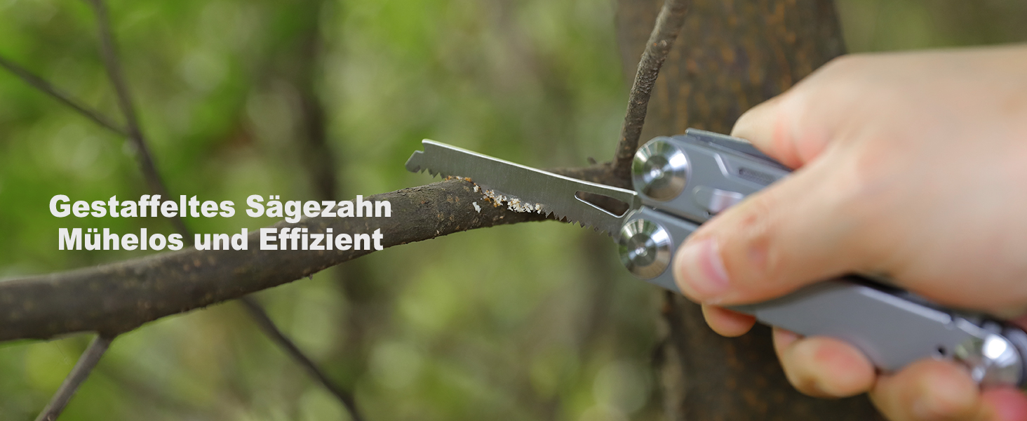 Мультитул 14 в 1 з нержавіючої сталі з кейсом: плоскогубці, ніж, пилка, викрутки для чоловіків. Ідеальний для кемпінгу, ремонту та подорожей