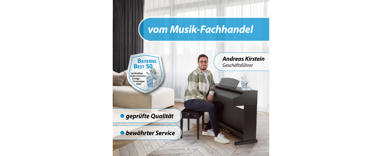 Цифрове піаніно Cantabile DP-50 WM E: 88 клавіш, молоточковий механізм, 14 тембрів, USB, 3 педалі, навушник, стійка, навчальний курс - білий матовий