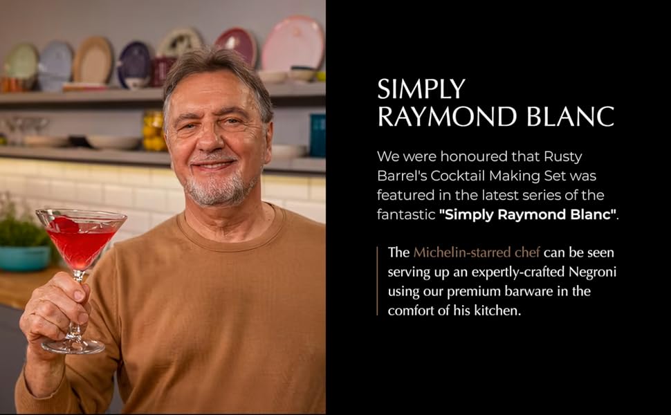 Набір для приготування коктейлів Chelsea – Рожеве золото. Повний набір: шейкер, прес, сито, мірний стакан, виливач, ложка, сумка та рецепти. У подарунковій коробці (Чорний)