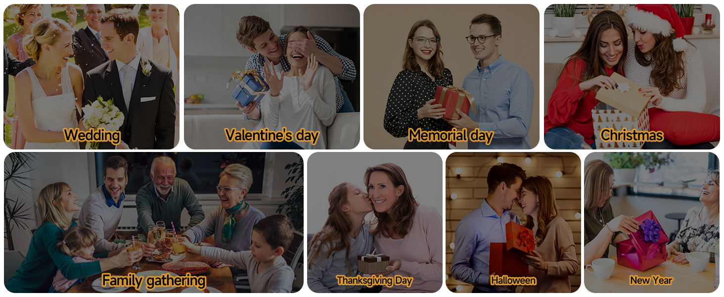 Набір кухонних ножів Sanhui Damast: 3 ножі з дамаської сталі з ручками з паккавуда. Професійний набір ножів у подарунковій коробці - ідеальний для професійних та аматорських кухарів.