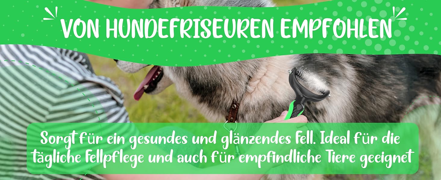 Щітка для вичісування підшерстя собак та котів - щітка для вичісування підшерстя, підшерсткова щітка, гребінець для собак та котів, для довгошерстих тварин, розмір M-L