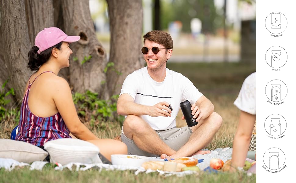 Термокружка з нержавіючої сталі 350 мл | Термокружка для кави та чаю з собою | З подвійними стінками, ізольована, не протікає | Travel Tumbler | Зберігає тепло 4 години / холод 8 годин (Бежевий, Ivory)