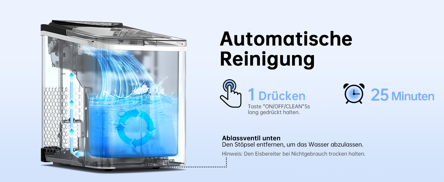 Машина для приготування льоду WIE 1.3L, 9 кубиків за 6 хвилин, тиха, самоочисна, для кухні, офісу, бару, вечірки (срібляста)