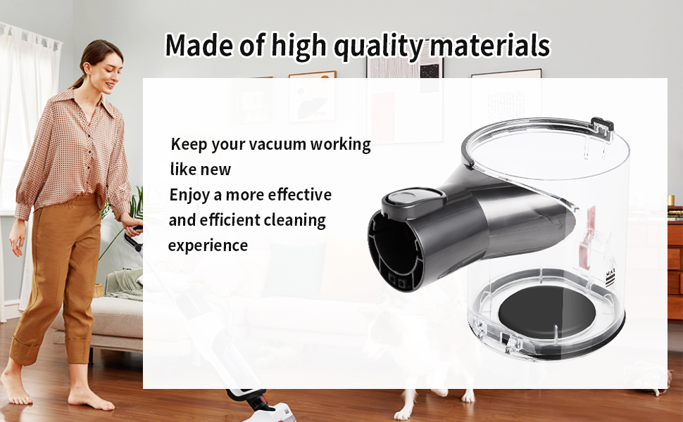 Контейнер для пилу до пилососів Dyson V6 DC58 DC61 DC62, сумісний з A/B портами