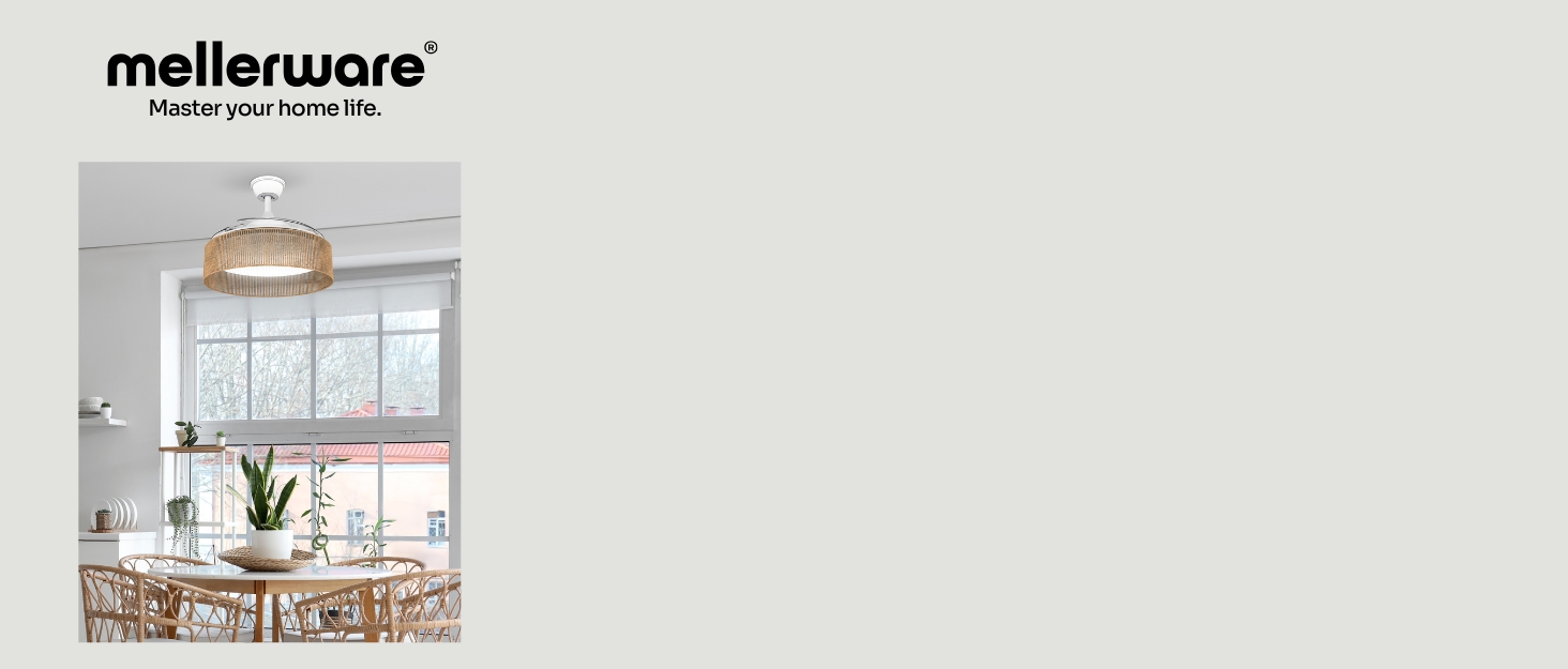 Фритюрниця повітряна MELLERWARE 1450W з скляним контейнером 4.5L, 9 програм, сенсорний дисплей, 80-200°C, таймер 60 хв