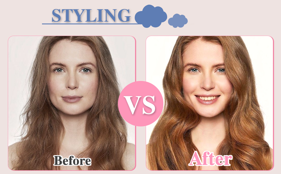 Щітка для кучерявого волосся: формування та визначення кучерявок (рожева)