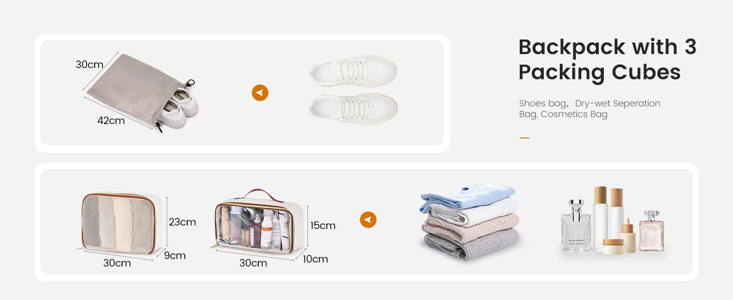 Рюкзак для ручної поклажі OVEVOOK: 40 л, для ноутбука 17.3