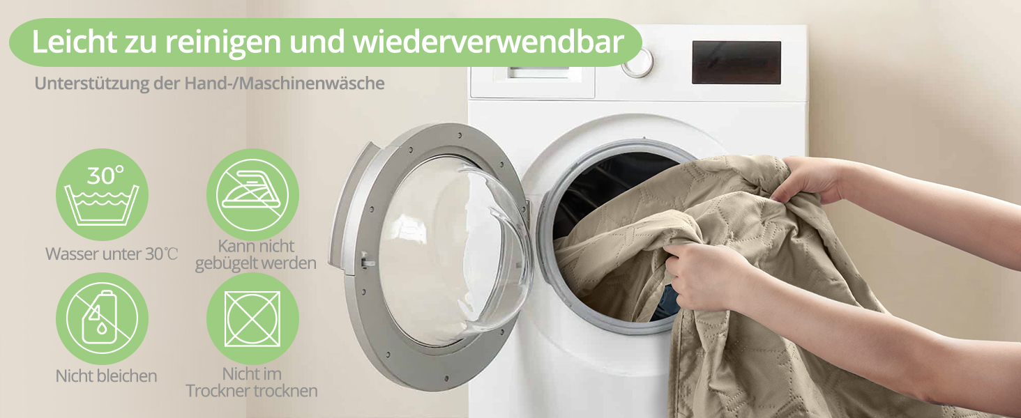 Водонепроникний килимок для собак, килимок для котів, антиковзкий, міцний, для захисту дивану, ліжка, автокрісла, можна прати в пральній машині (172 x 208 см, Хакі, M (137x208 см))