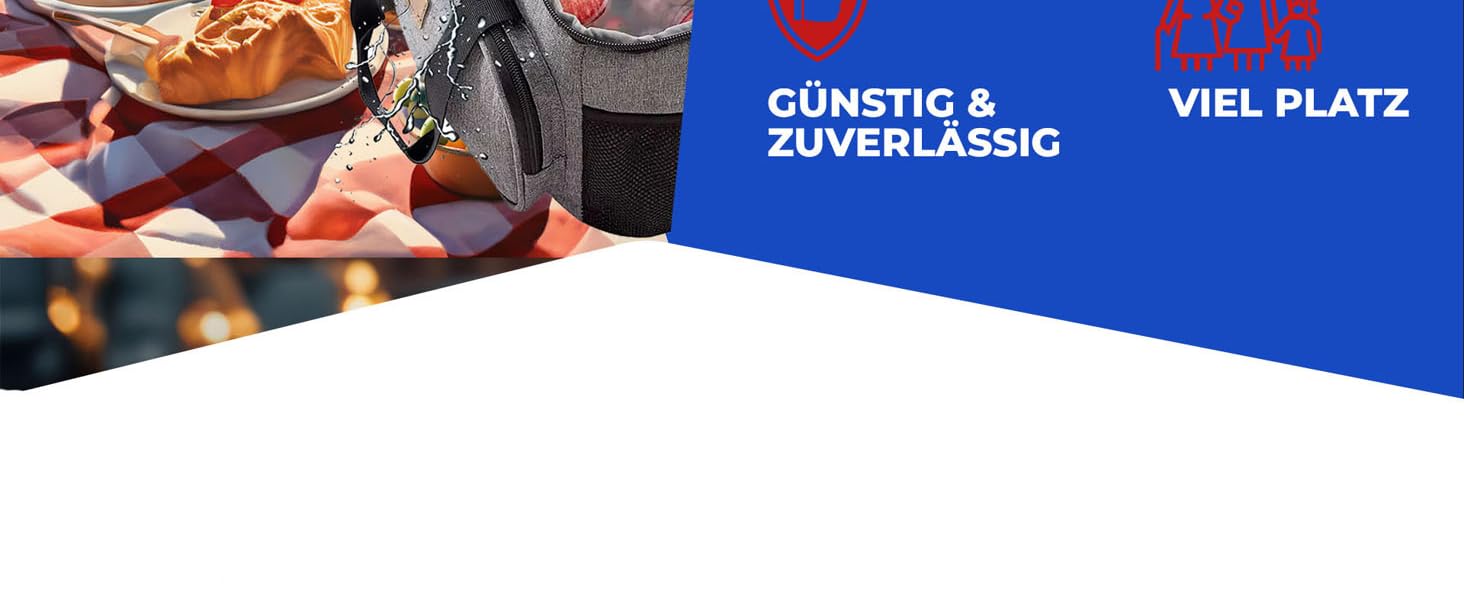 Сумка-холодильник NEMT 15L (сіра) з 2 акумуляторами холоду - для пікніків, обідів, подорожей та покупок