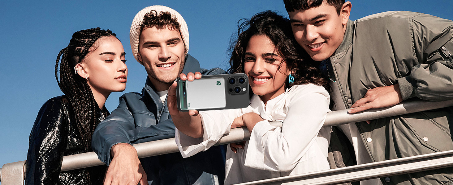 Powerbank Kuulaa Ultra Slim Magsafe 10000mAh з PD 20W, USB-C, для iPhone 17/16/15/14/13/12/Pro/Pro Max