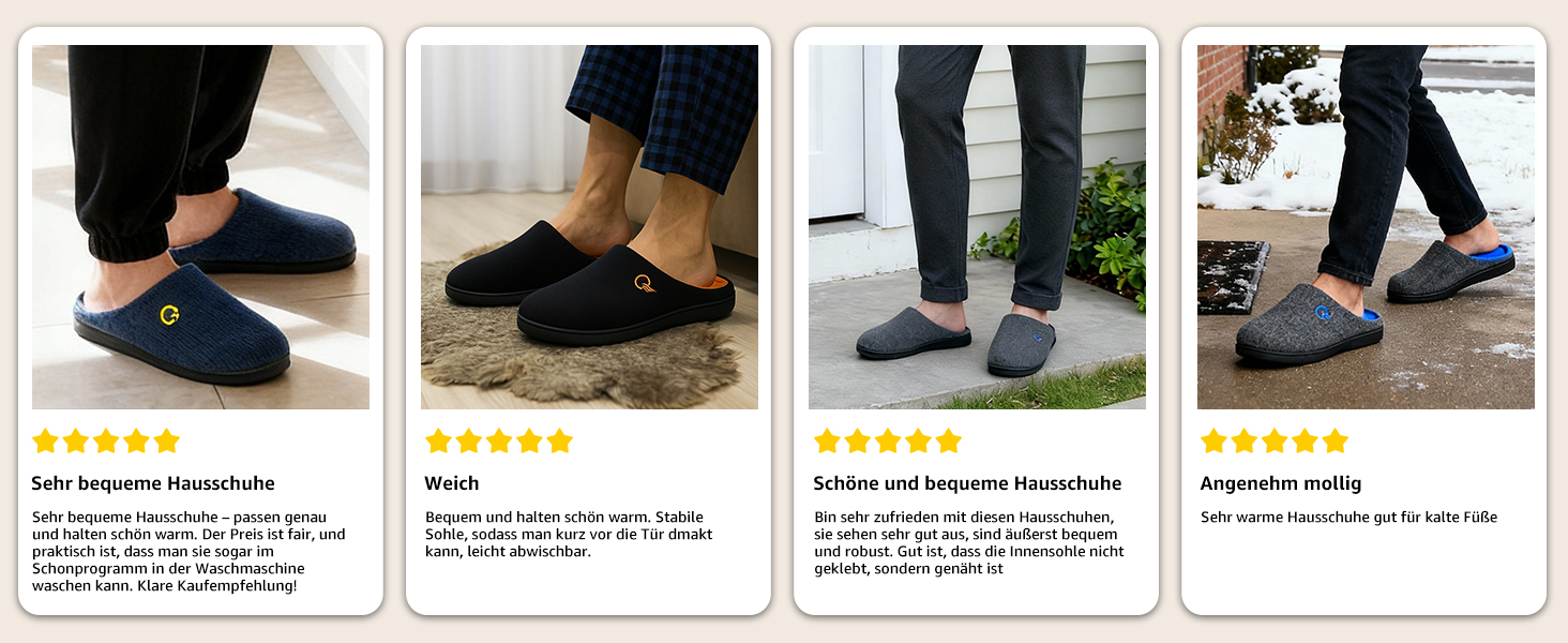 Домашні тапочки Mishansha для чоловіків та жінок, з піною пам'яті, антиковзаюча підошва, синього кольору, розмір 42/43 EU