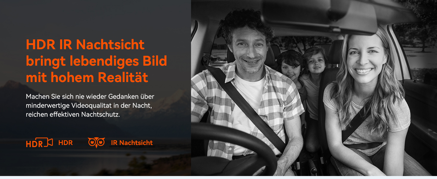 Відеореєстратор VANTRUE STARVIS 2: 4K + 1080P + 1440P, 3 канали, GPS, WiFi, паркувальний режим, нічне бачення, LTE (N4 Pro)