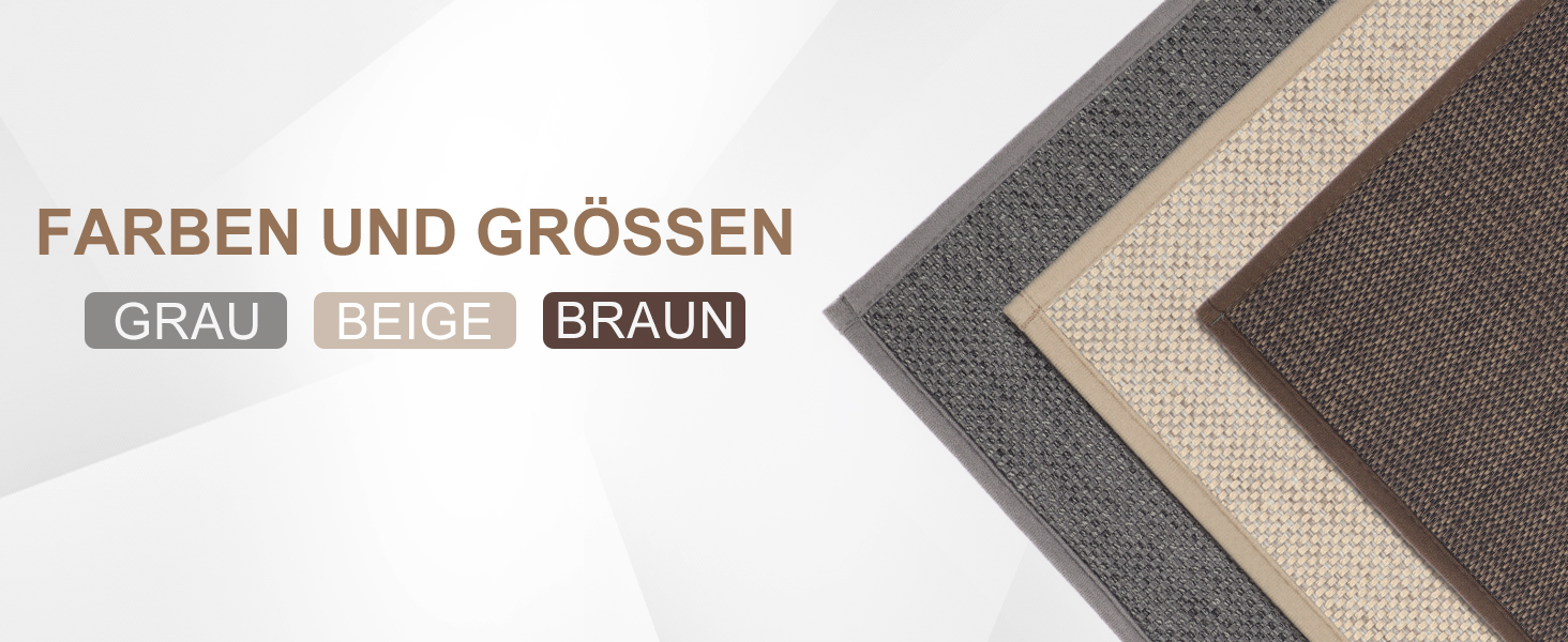 Килимок для дому LEKEEPGO 43x75 см, антиковзаючий, миючий, вбираючий, бежевий